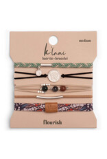 Klani Flourish Hair Tie Bracelet -