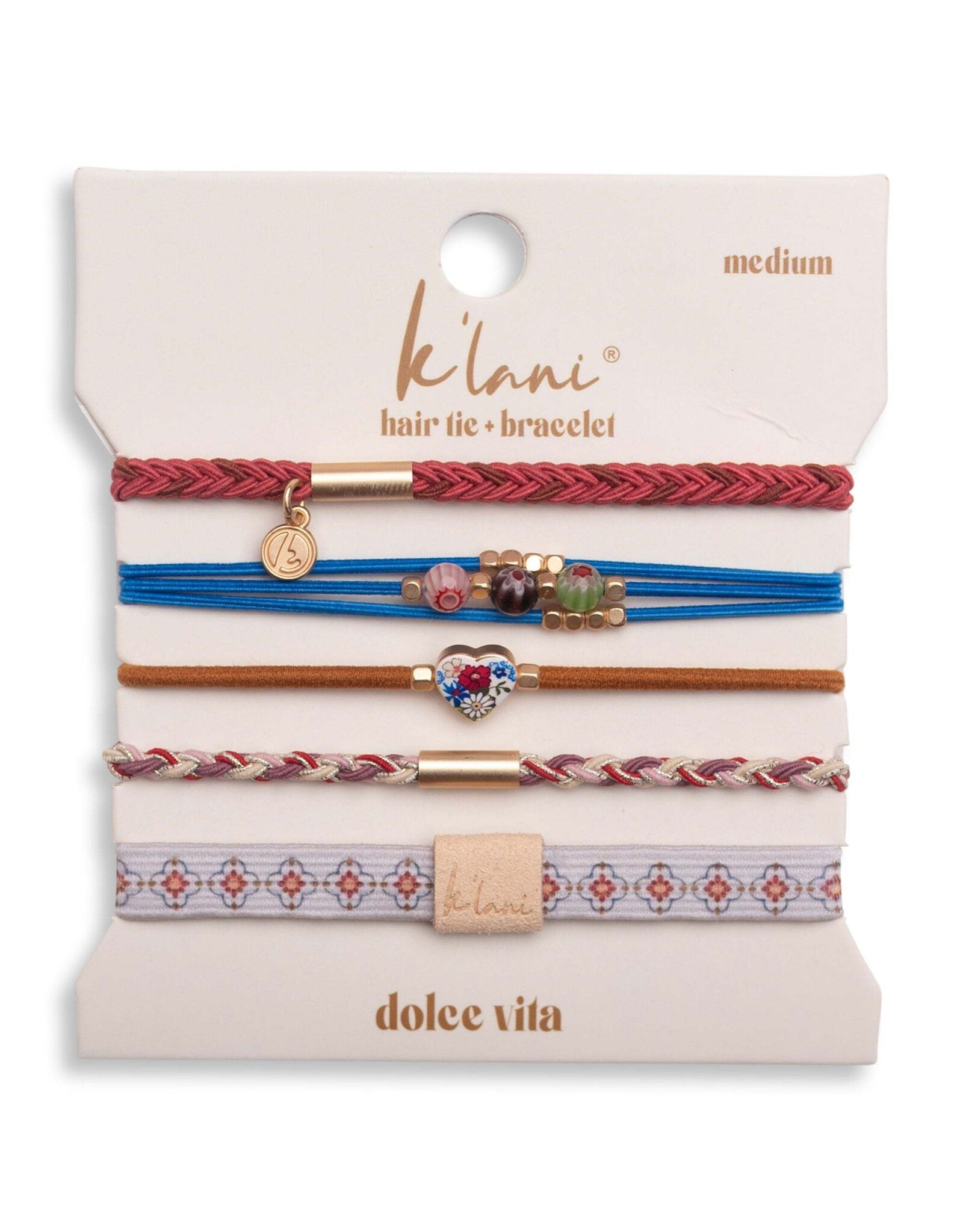 Klani Dolce Vita Hair Tie Bracelet -
