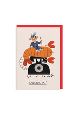 Ohh Deer Just Because - Salvador Dali Greeting Card