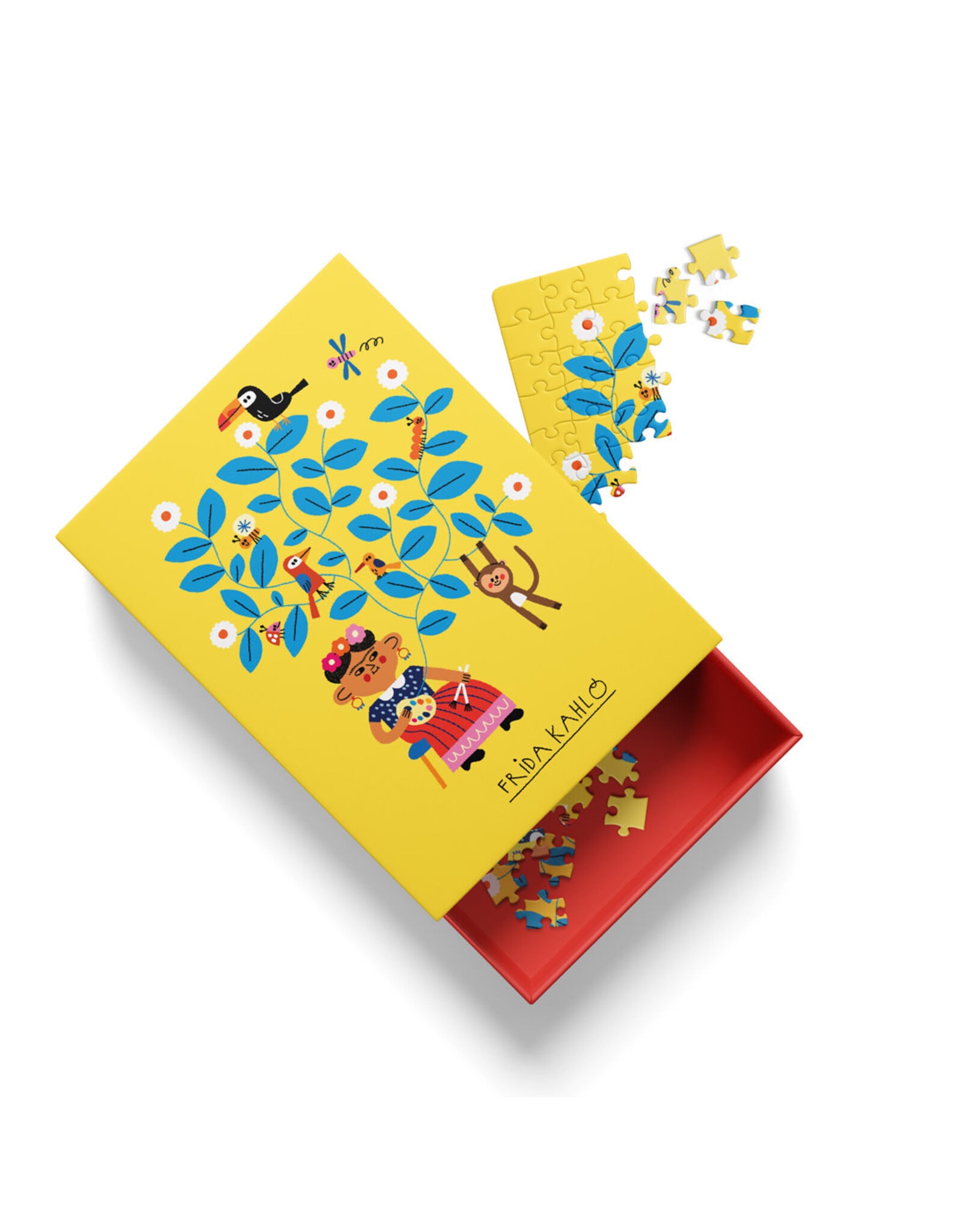 Ohh Deer Frida Kahlo Mini 99 Piece Jigsaw Puzzle