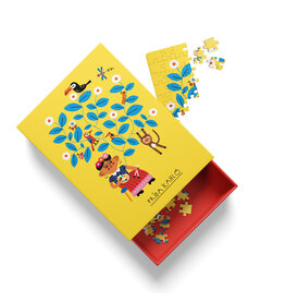 Ohh Deer Frida Kahlo Mini 99 Piece Jigsaw Puzzle