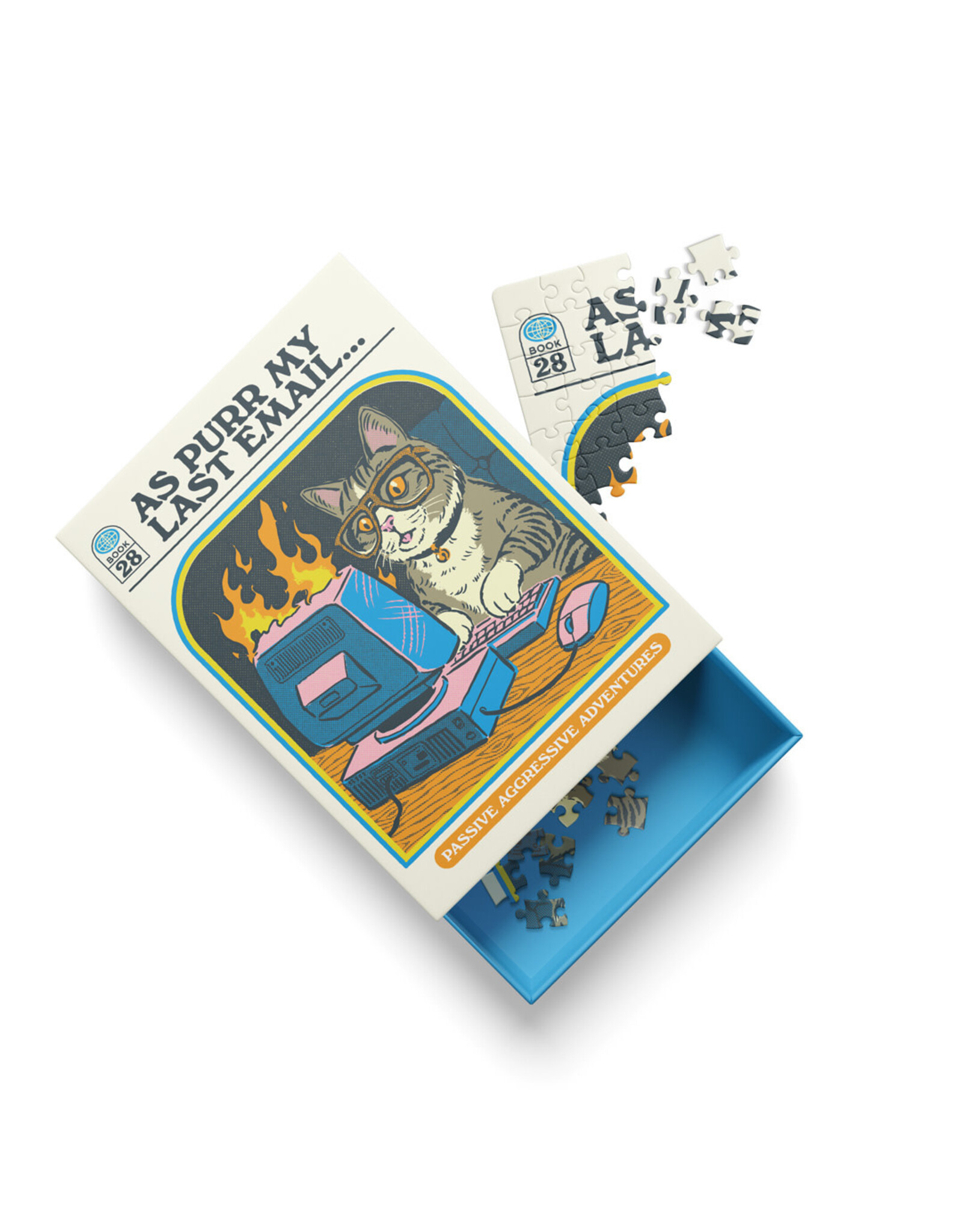 Ohh Deer As Purr My Last Email Mini 99 Piece Jigsaw Puzzle