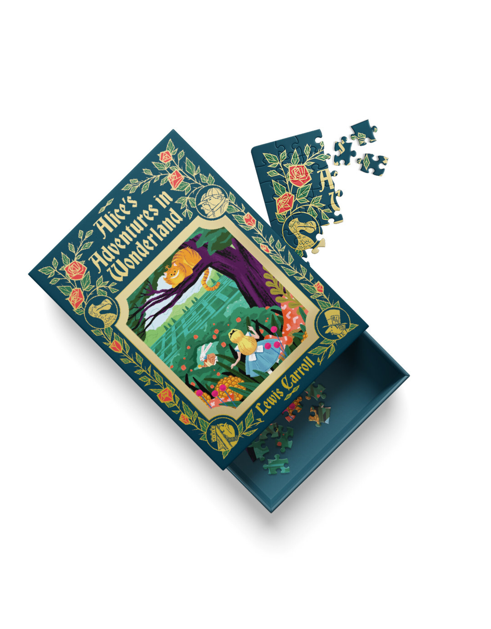 Ohh Deer Alice In Wonderland Mini 99 Piece Jigsaw Puzzle