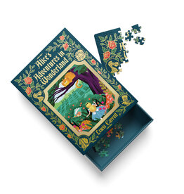 Ohh Deer Alice In Wonderland Mini 99 Piece Jigsaw Puzzle