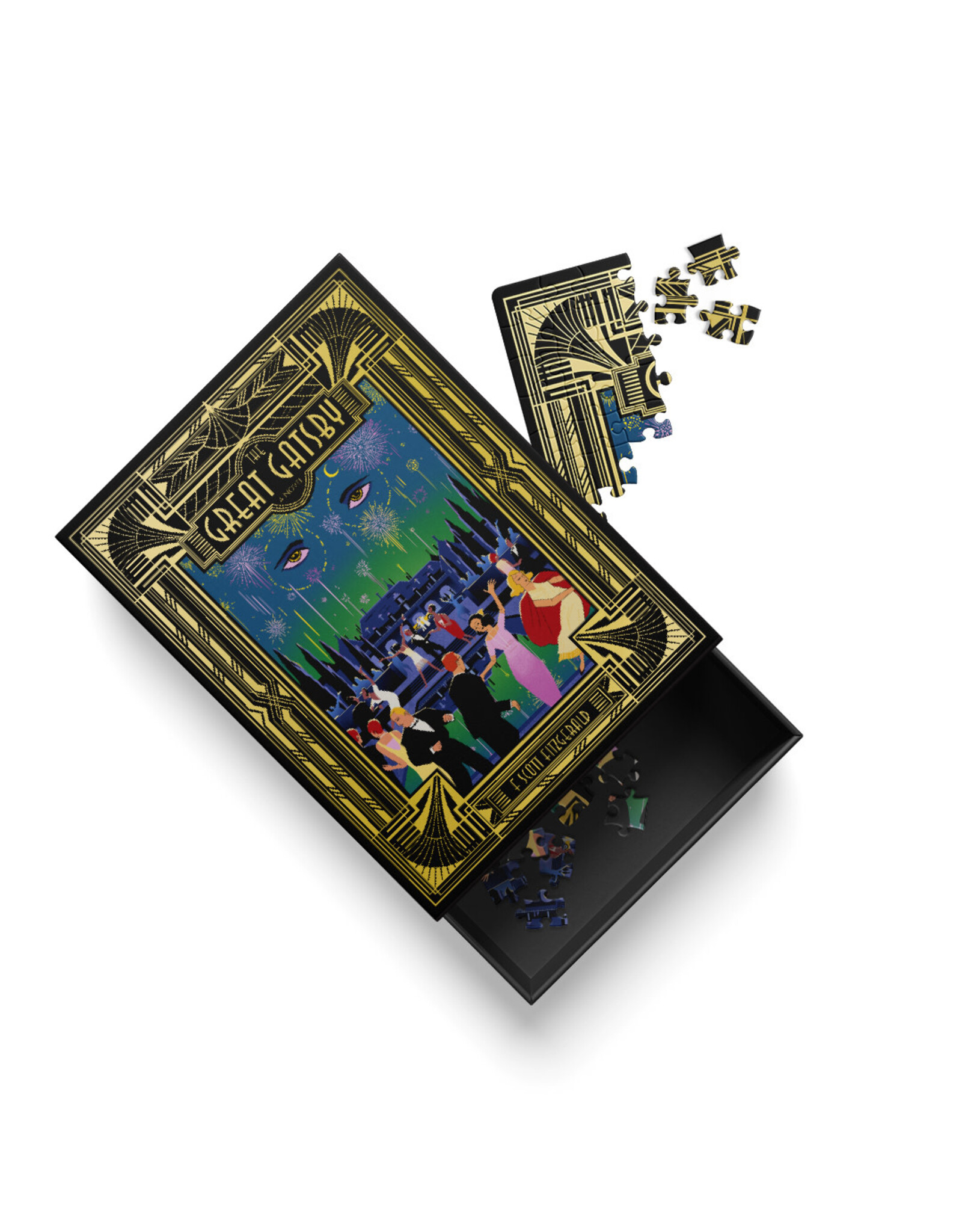 Ohh Deer Great Gatsby Mini 99 Piece Jigsaw Puzzle