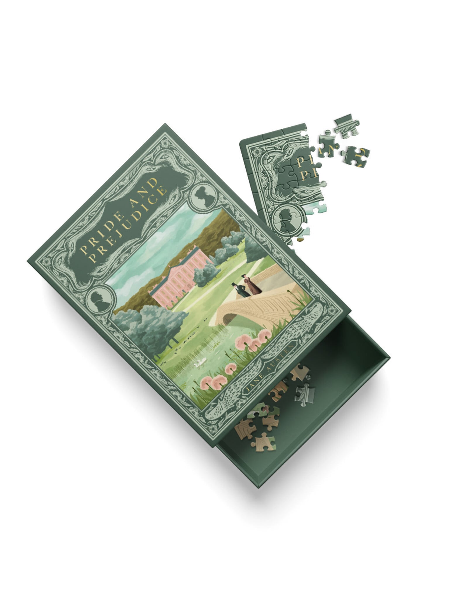 Ohh Deer Pride And Prejudice  Mini 99 Piece Jigsaw Puzzle