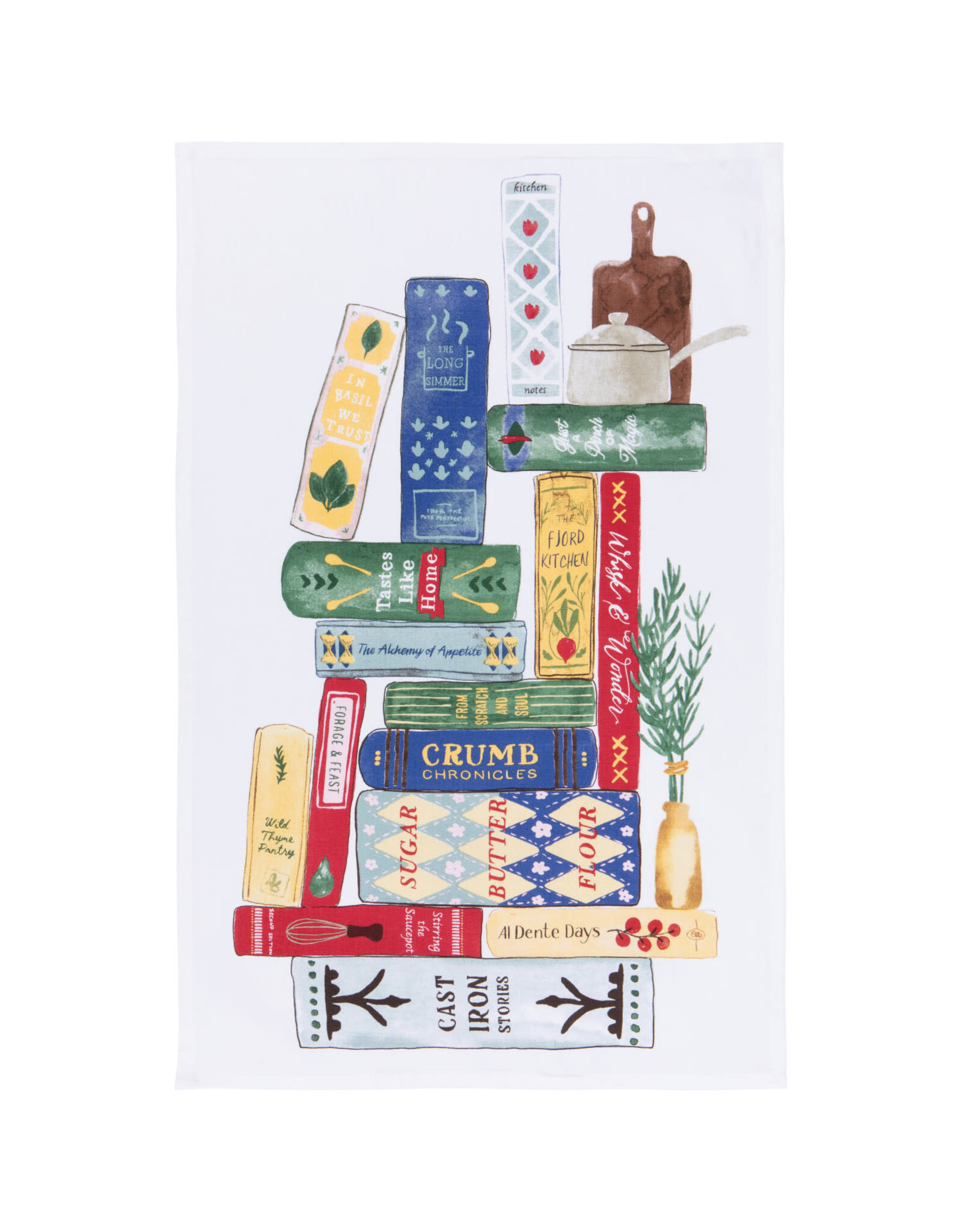 Cookbooks Dishtowel