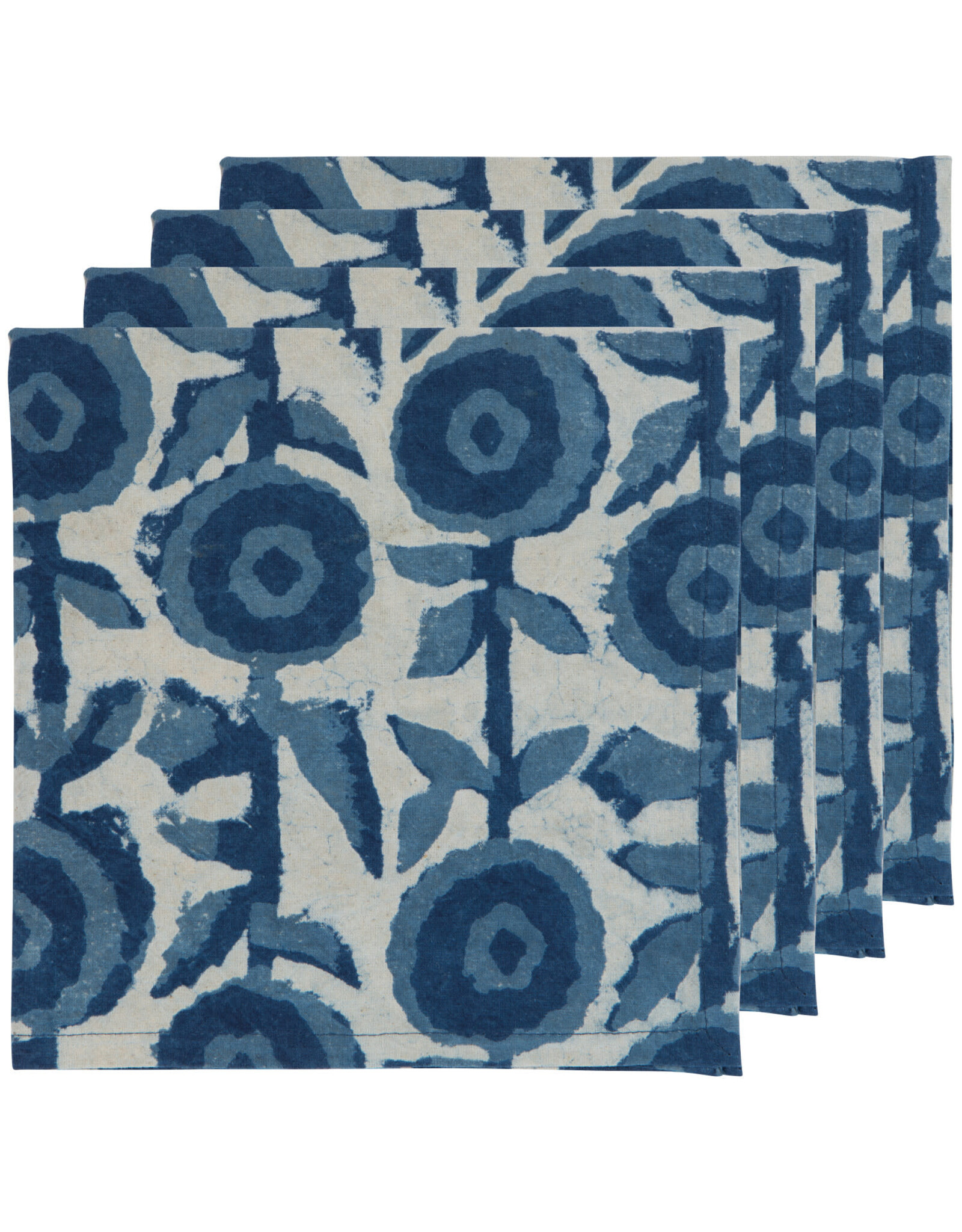 Gilia Block Print Napkin - Set of 4