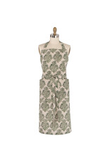 Viridian Block Print Apron