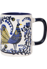 Peacock Perch Mug