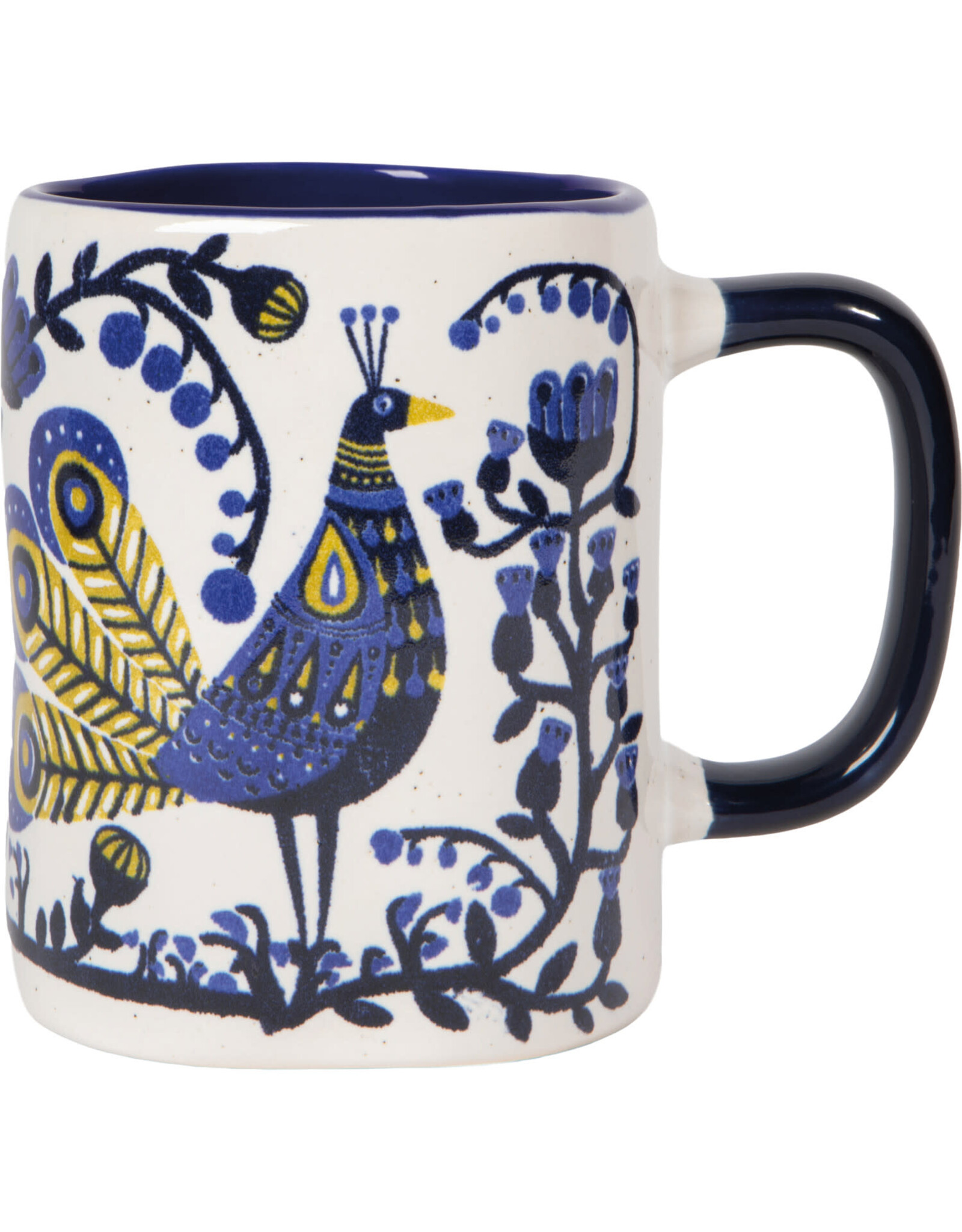 Peacock Perch Mug