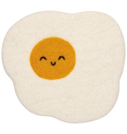 Egg Felted Wool Trivet