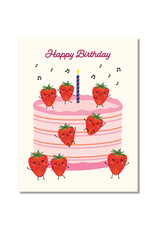 Birthday - Happy Birthday Strawberry