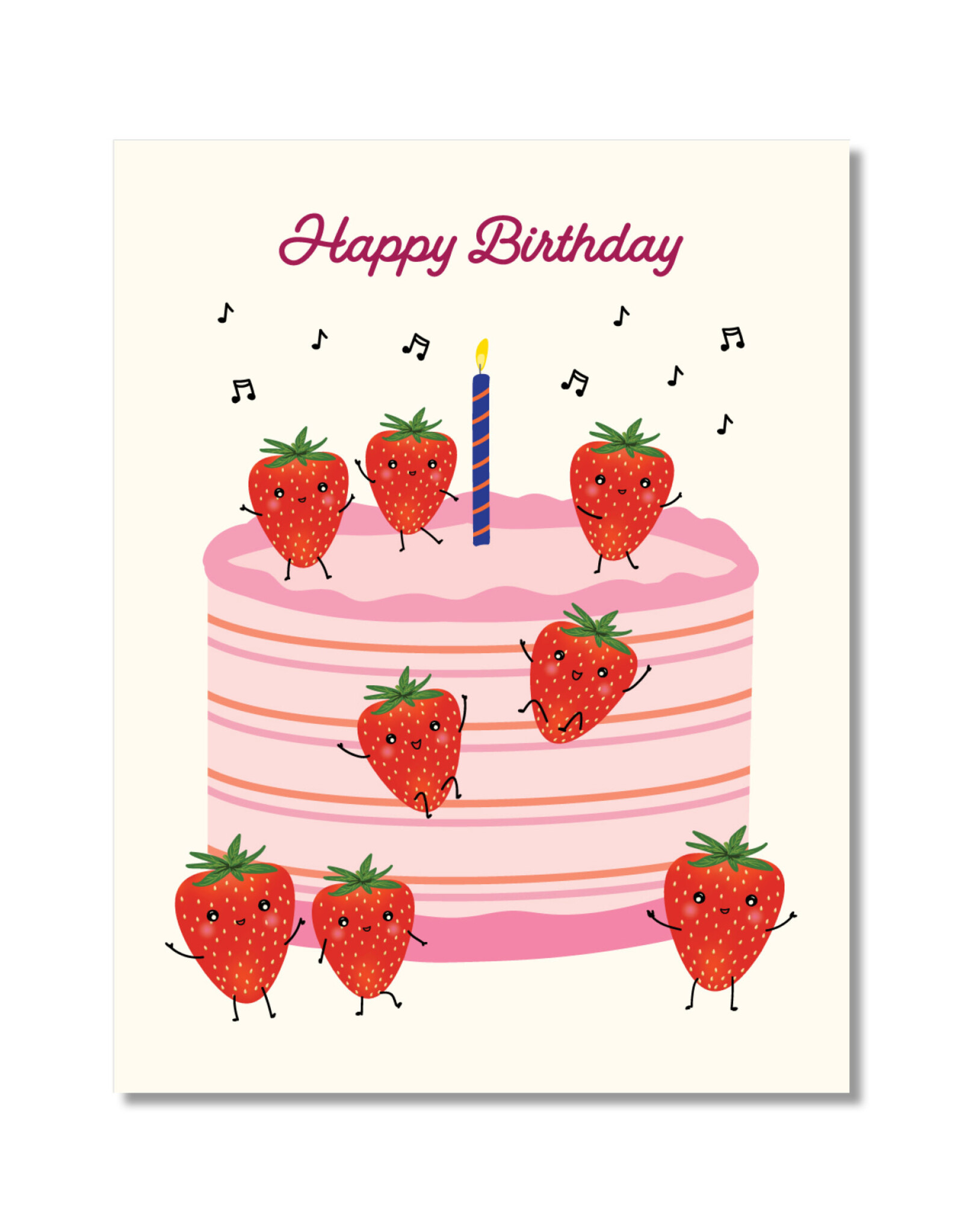 Birthday - Happy Birthday Strawberry