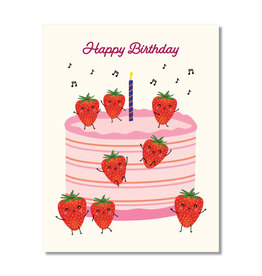 Birthday - Happy Birthday Strawberry