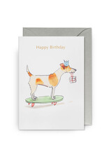 Birthday - Happy Birthday Dog Skateboard