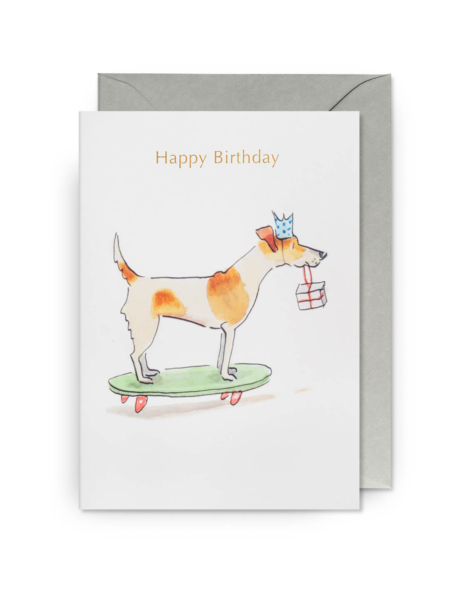 Birthday - Happy Birthday Dog Skateboard