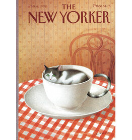 Just Because - Cat In Cup - New Yorker