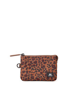 Ori London Carnaby Sm Recycled Canvas Wallet - Mini Leopard