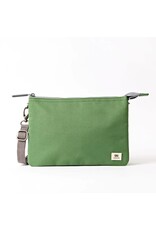 Ori London Carnaby Crossbody XL Recycled Canvas Bag - Artichoke
