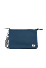 Ori London Carnaby Crossbody XL Recycled Canvas Bag - Deep Blue