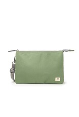 Ori London Carnaby Crossbody XL Recycled Canvas Bag - Granite