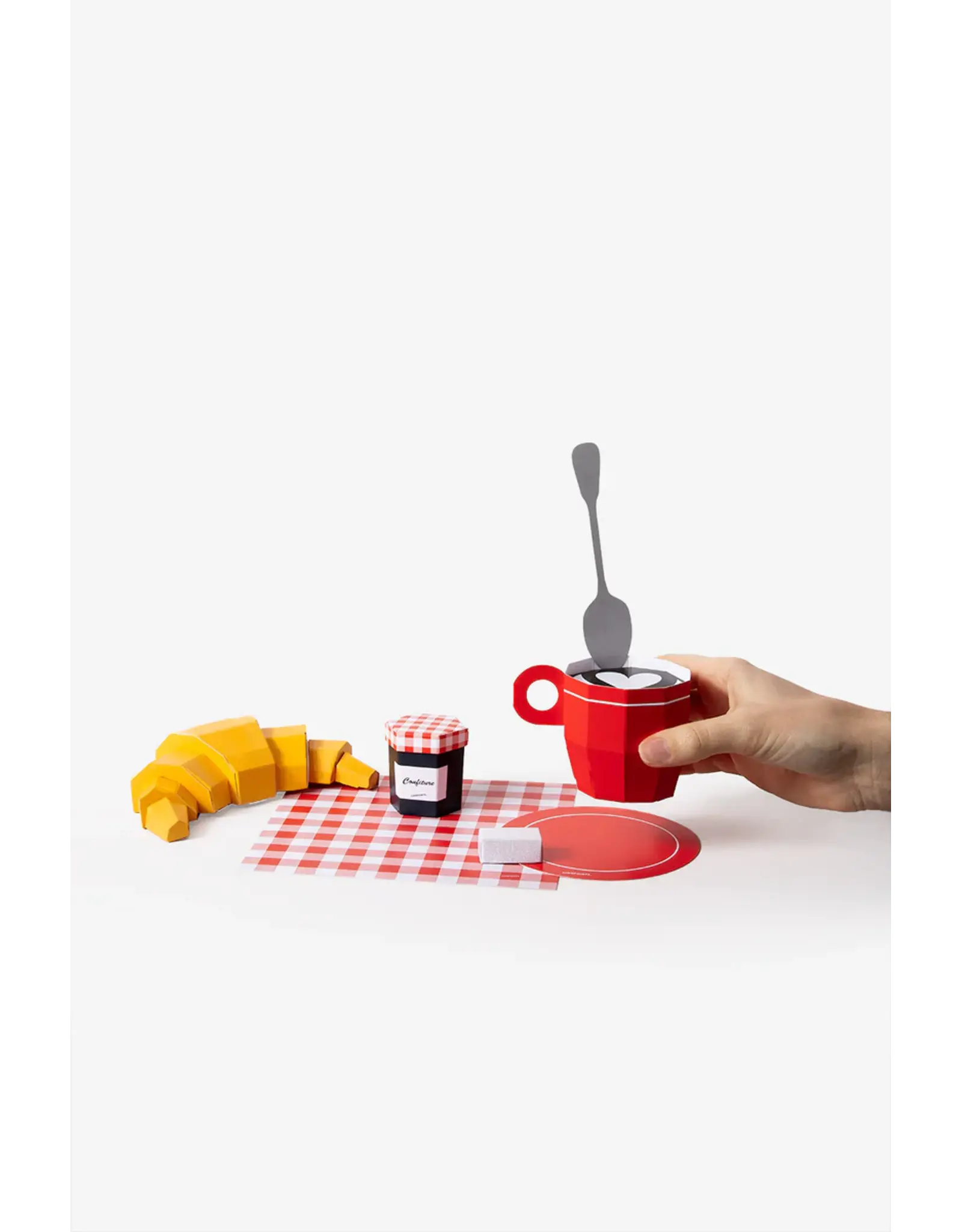 Cinqpoints 3D Paperfood - Croissant Kit