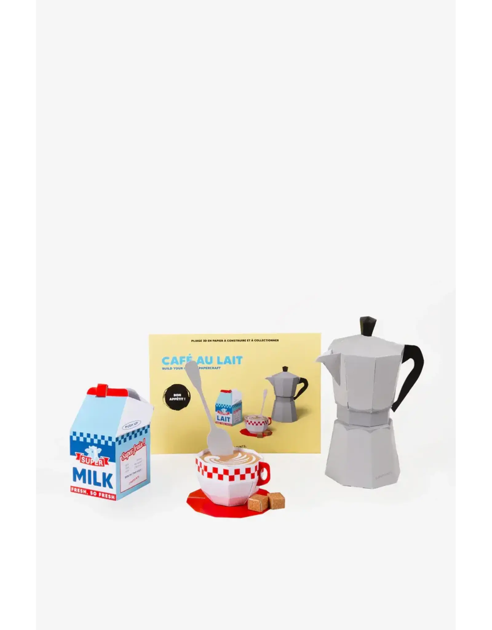 Cinqpoints 3D Paperfood - Cafe au Lait Kit