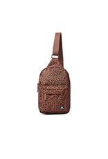 Ori London Willesden B Large Recycled Nylon Crossbody Bag-Mini Leopard