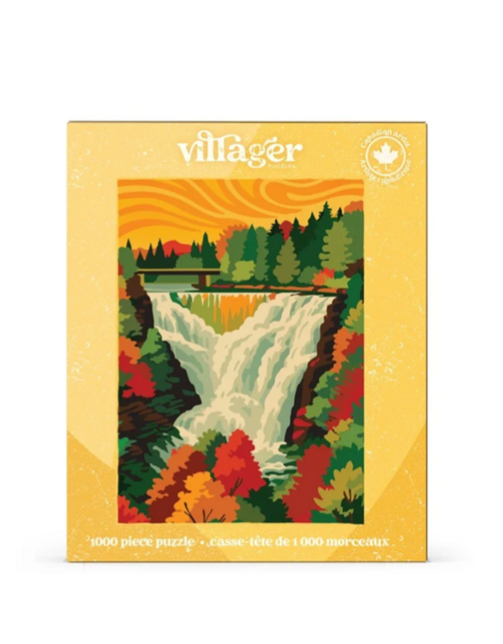 Villager Puzzles Autumn Cascade 1000 Piece Puzzle