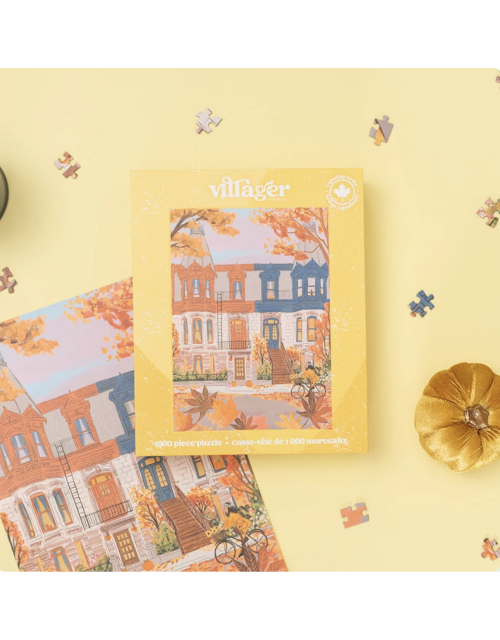 Villager Puzzles Touring Montreal 1000 Piece Puzzle