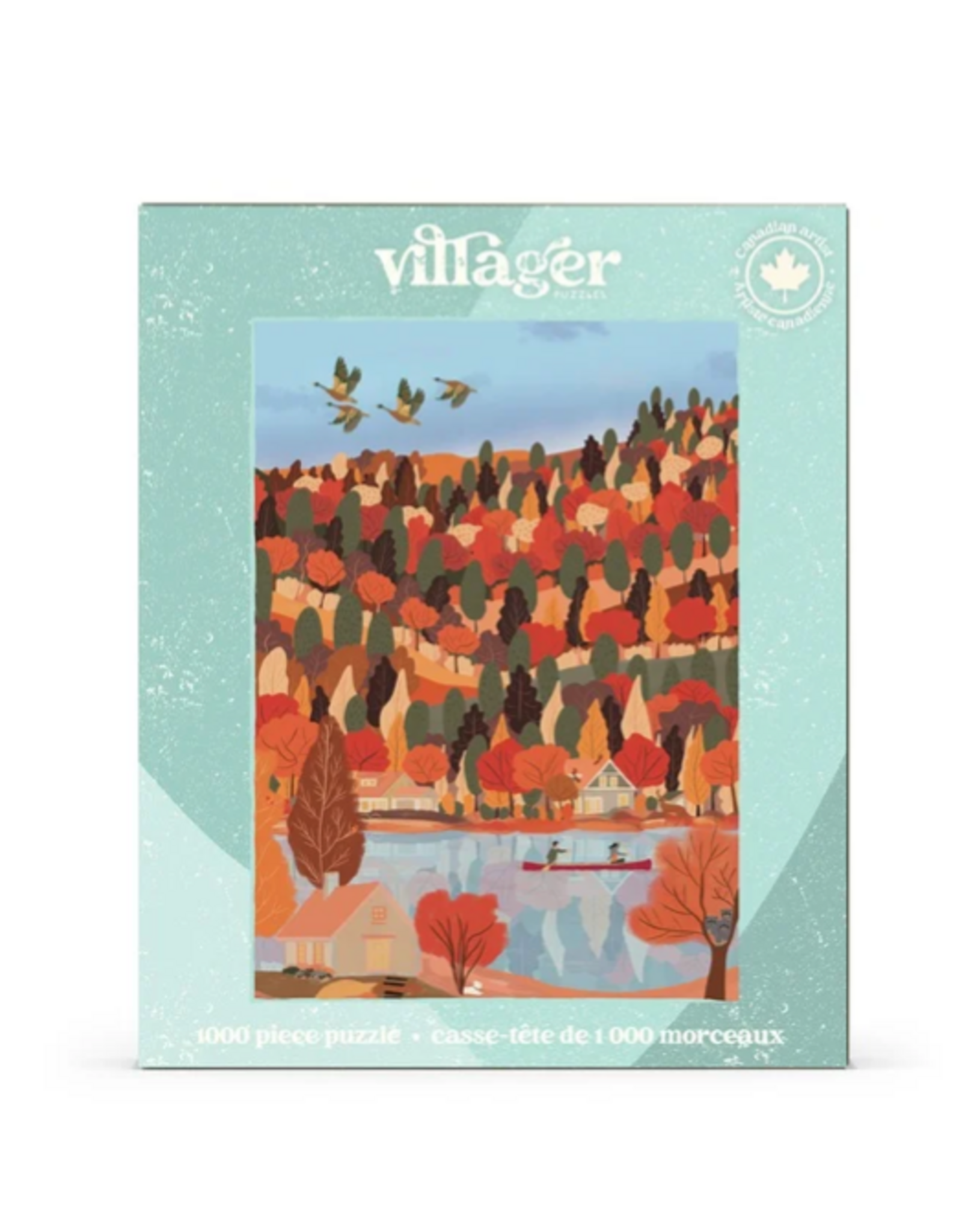 Villager Puzzles Changing Seasons 1000 Piece Puzzle