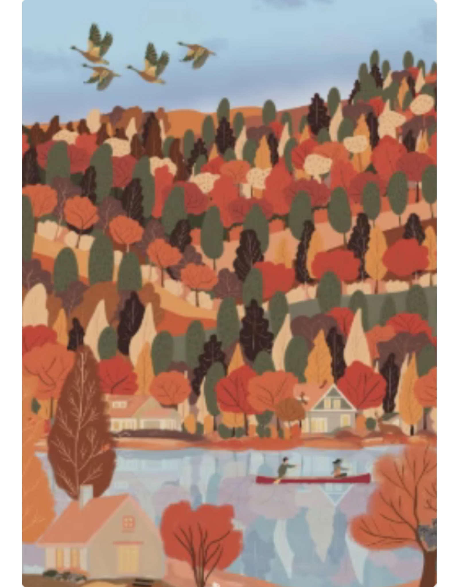 Villager Puzzles Changing Seasons 1000 Piece Puzzle