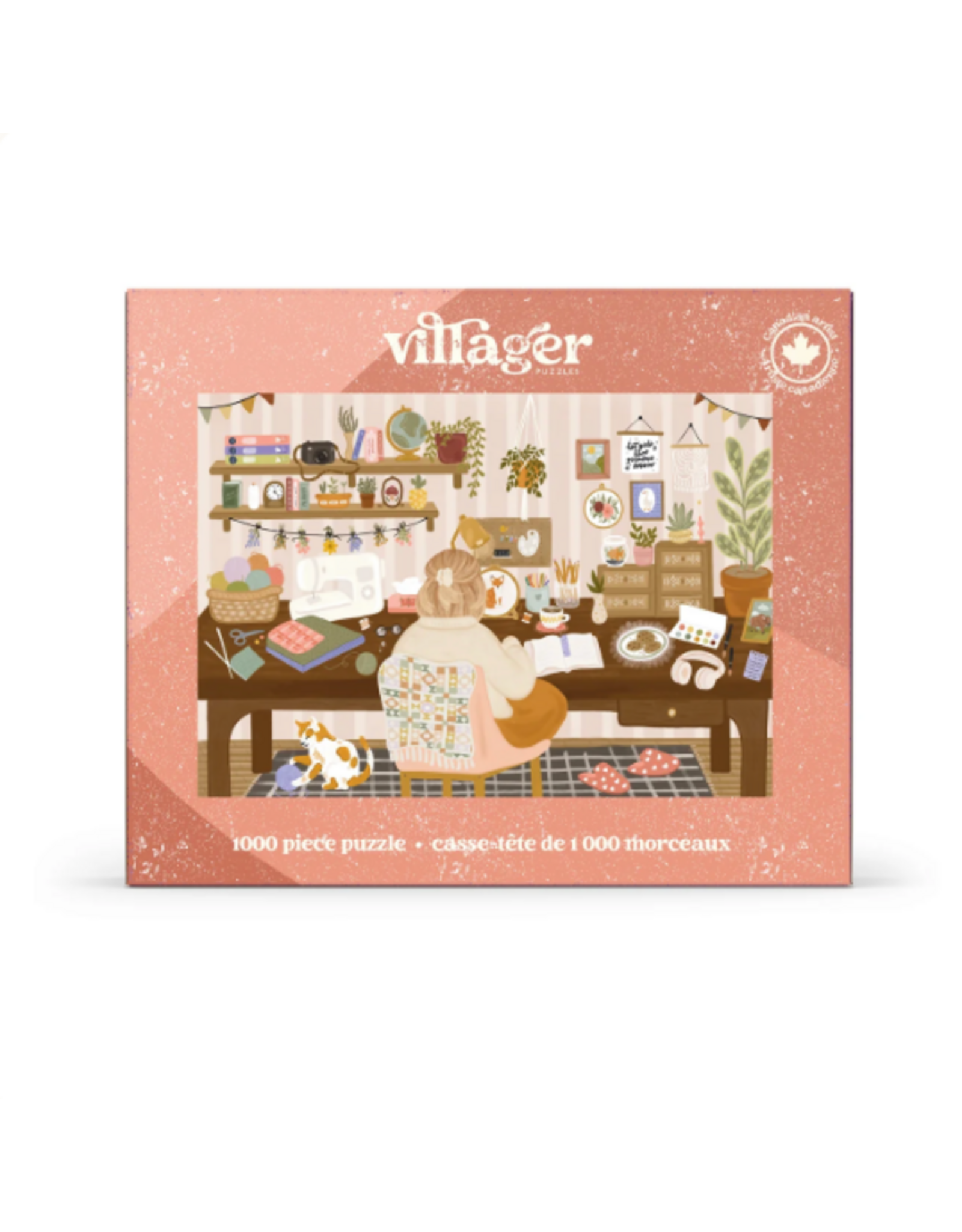 Villager Puzzles Grandma Hobbies 1000 Piece Puzzle