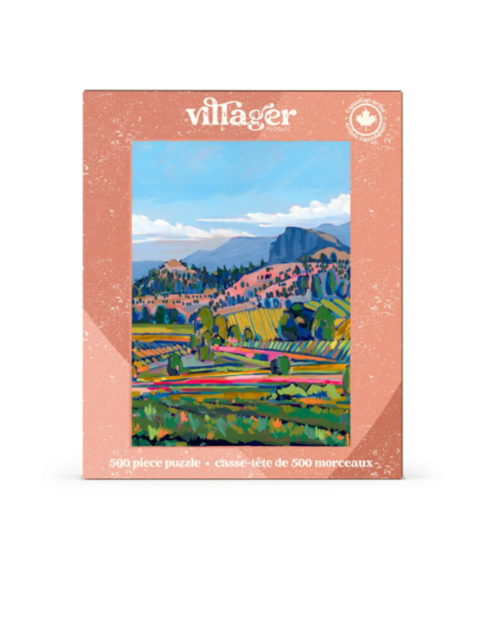 Villager Puzzles Wine Country 500 Piece Puzzle