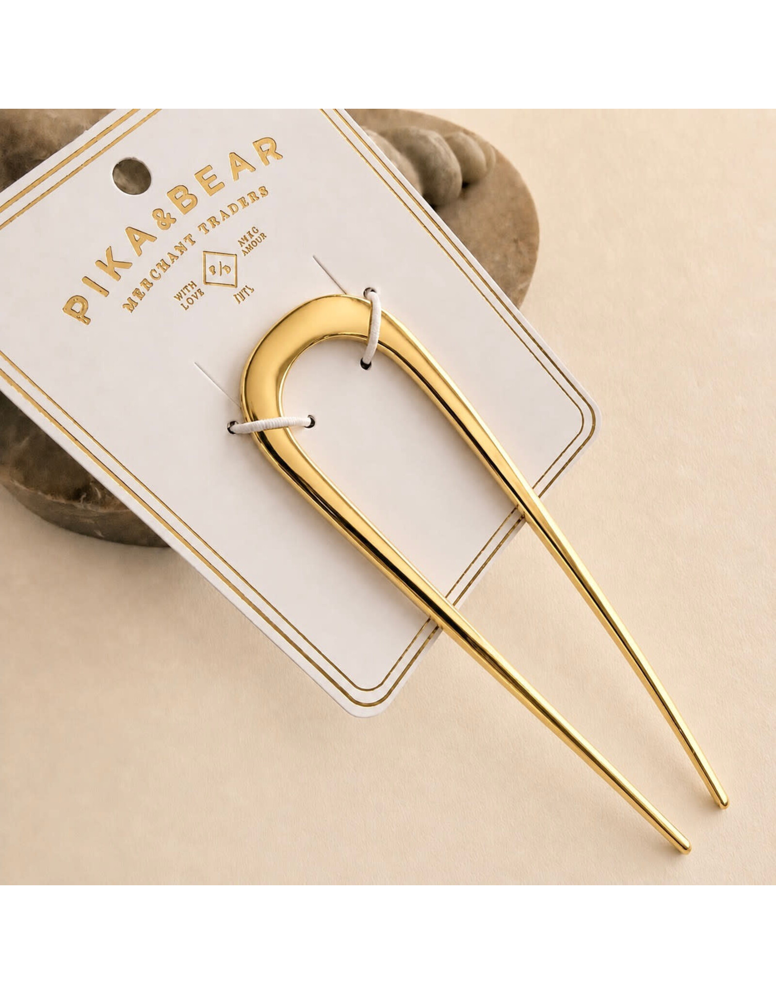 Pika & Bear Lydia French Hair Pin -