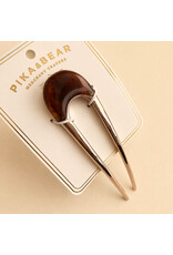 Pika & Bear Claudette Metal & Acrylic French Hair Pin -