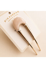 Pika & Bear Claudette Metal & Acrylic French Hair Pin -