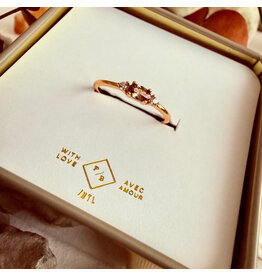 Pika & Bear Cambridge Baguette Ring - Gold