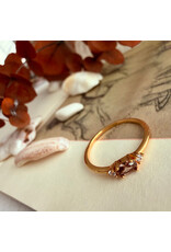 Pika & Bear Cambridge Baguette Ring - Gold