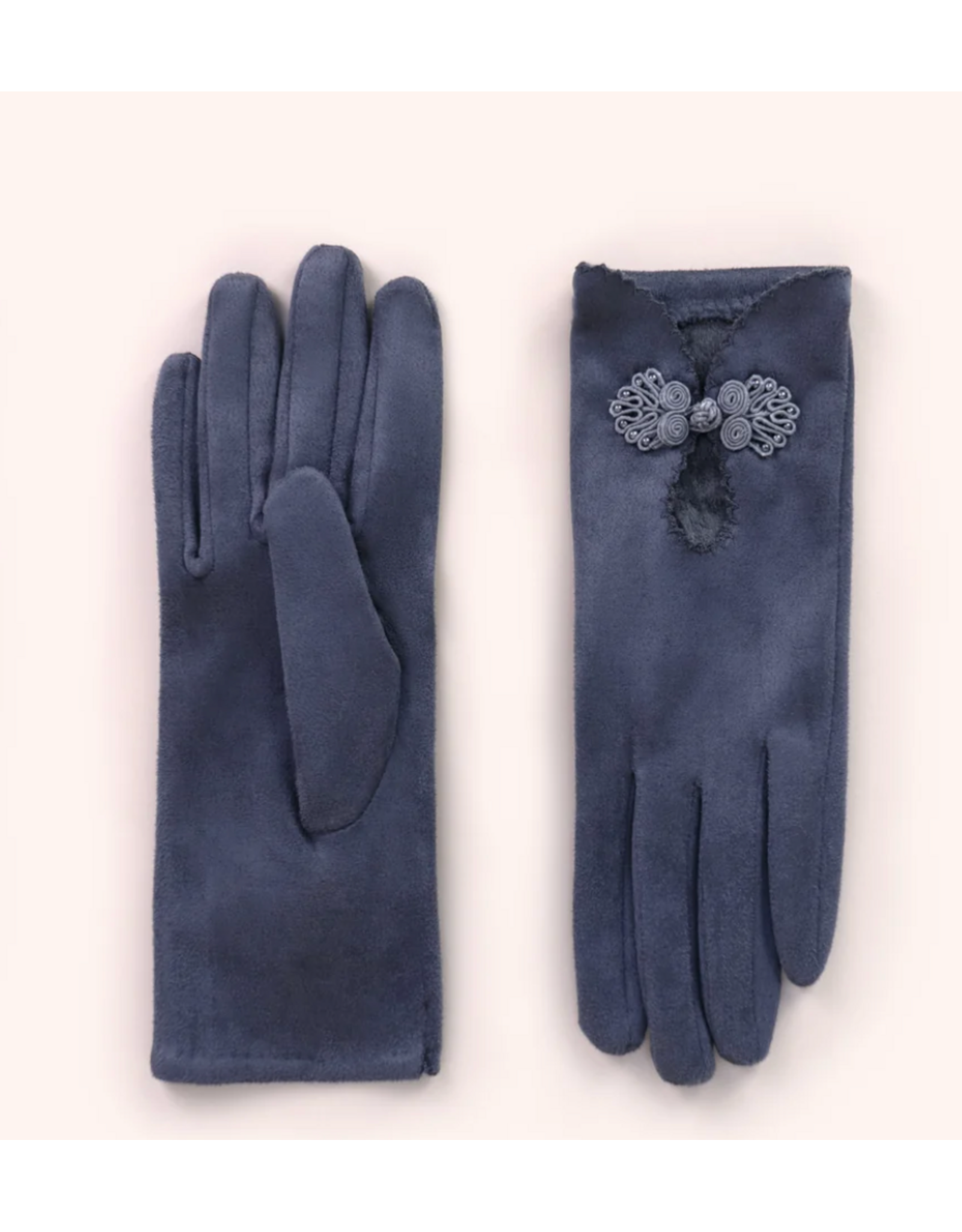 Powder Design Suki Faux Suede Gloves -