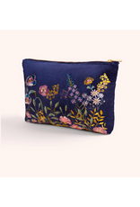 Powder Design Navy Floral Hedgerow Pouch Large