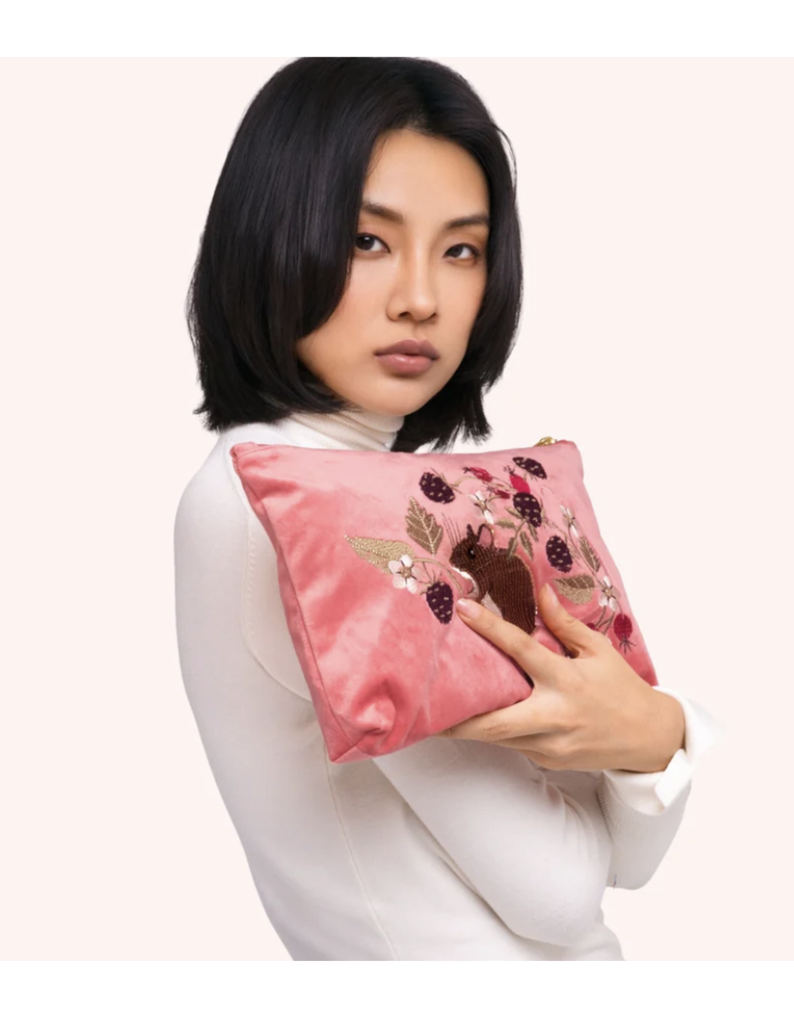 Powder Design Mouse Zip Pouch Large