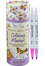 Dual Tip Pastel Markers - 24