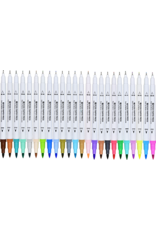 Dual Tip Pastel Markers - 24