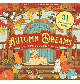 Autumn Dreams Adult Colouring Book