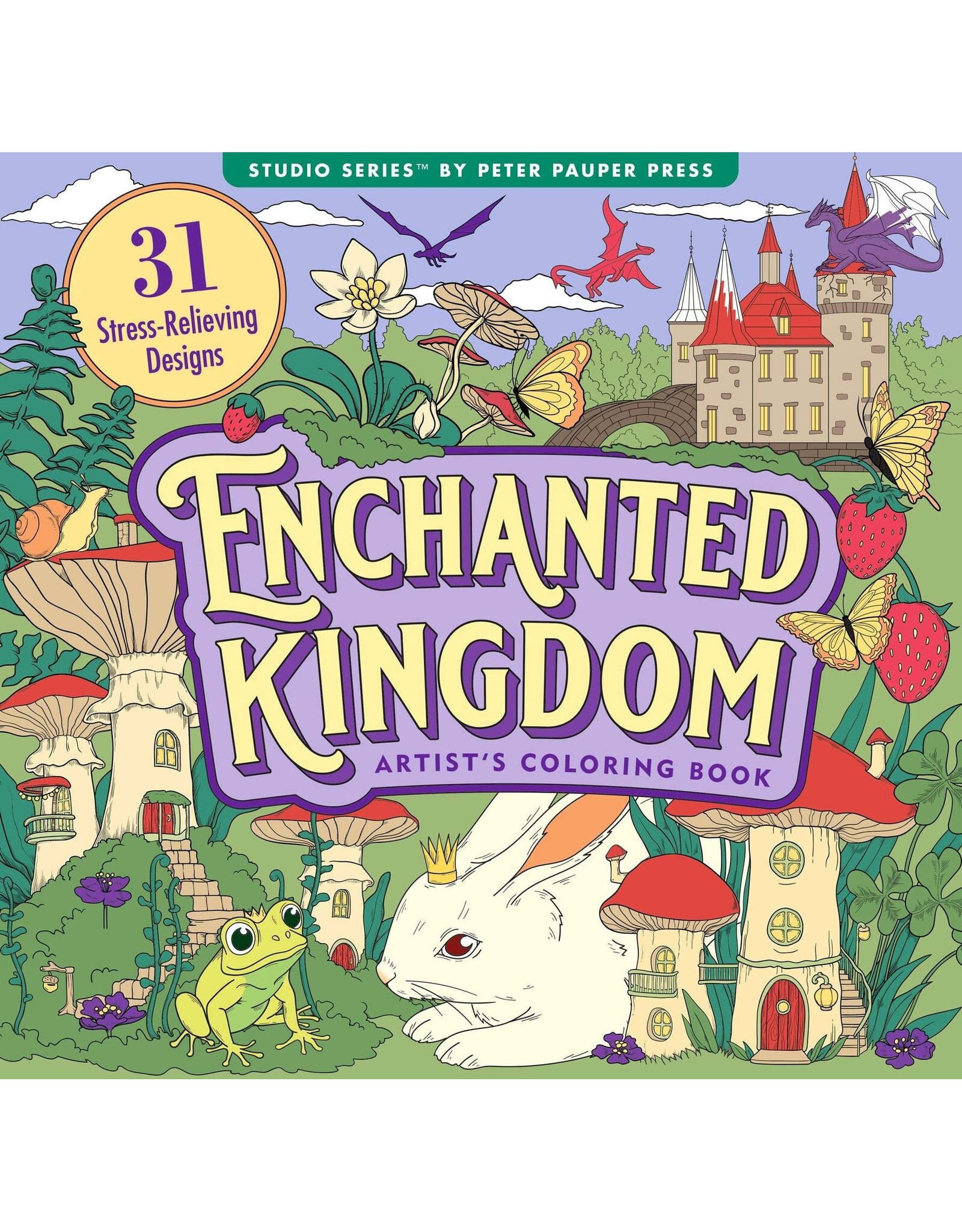 Enchanted Kingdom Adult Colouring Book