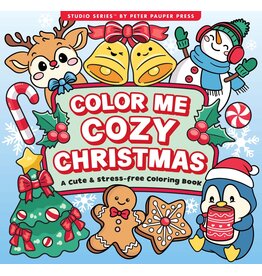 Colour Me Cozy Christmas Adult Colouring Book