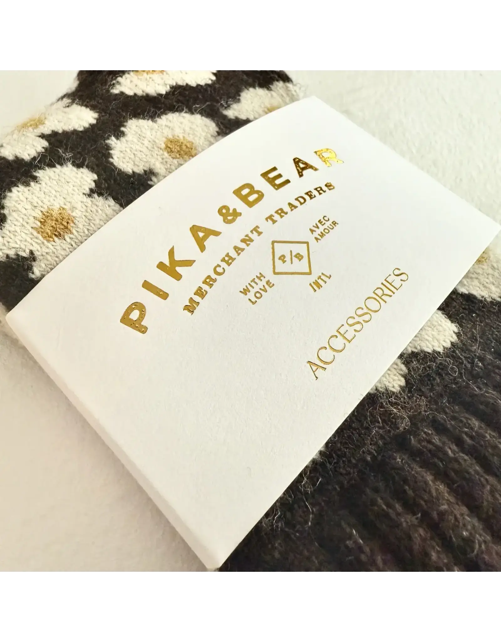 Pika & Bear Daisy Jane Floral Crew Socks