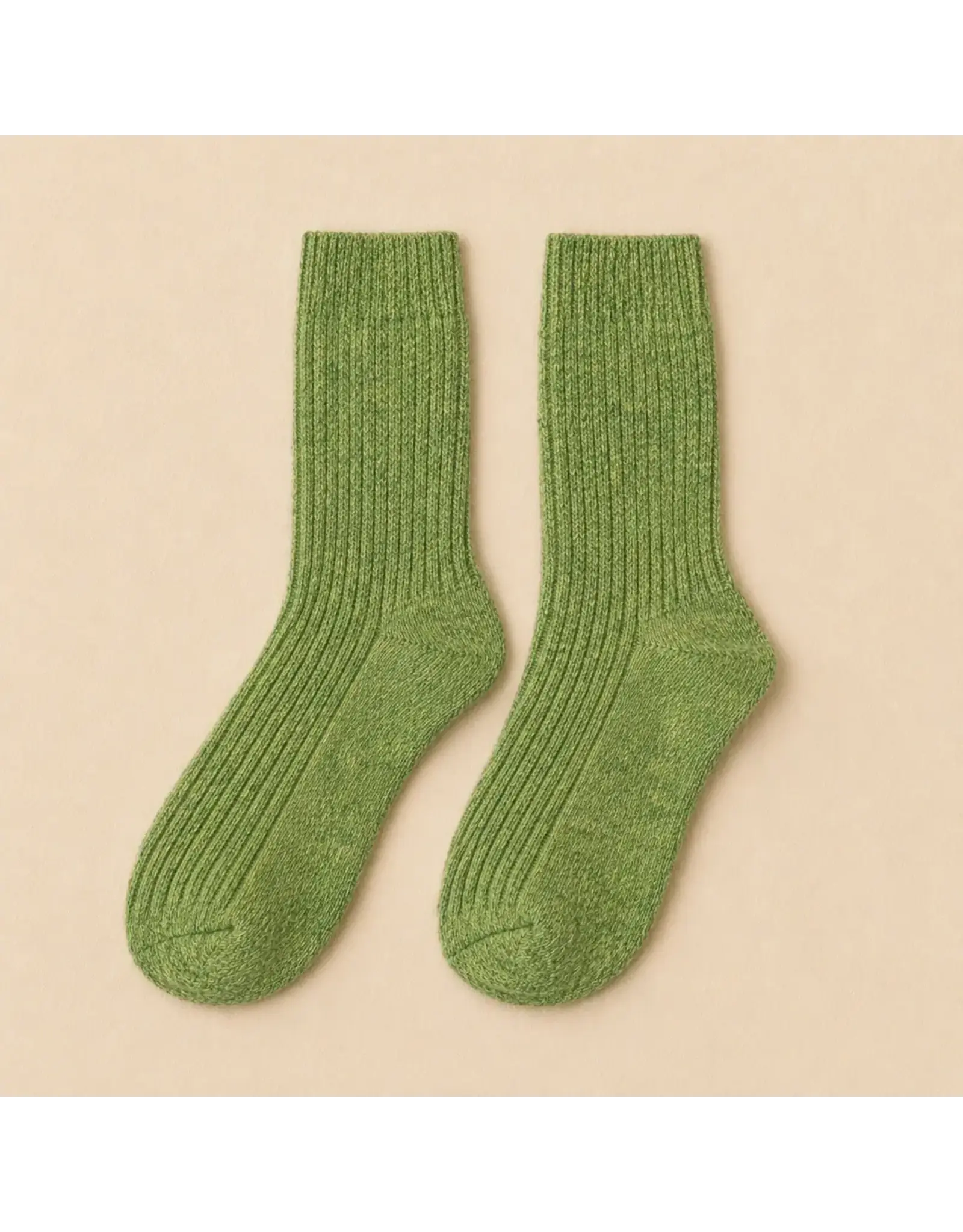 Pika & Bear Fannois Wool Blend Crew Socks -